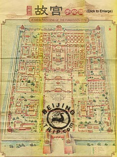 Forbidden City Map